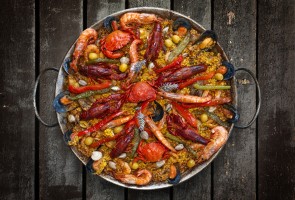 Spanish Traditional Seafood Paella
